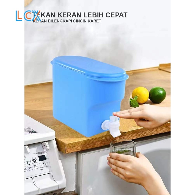 LCX 3.5L Dispenser Minuman kulkas /teko air portable/Drink Water Jar/VS-46