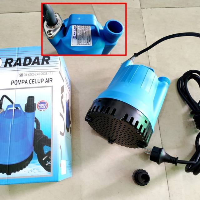 Mesin Pompa Air Celup/MESIN POMPA AIR CELUP RADAR 101/Mesin Pompa Air Celup Kolam Kuras Aquarium/WATERPUMP/POMPA AIR AKUARIUM KOLAM