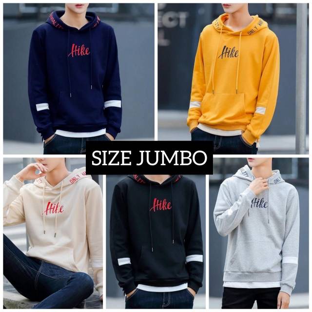 Bisa COD Cs Sweater pria Hoodie Distro Hike L XL