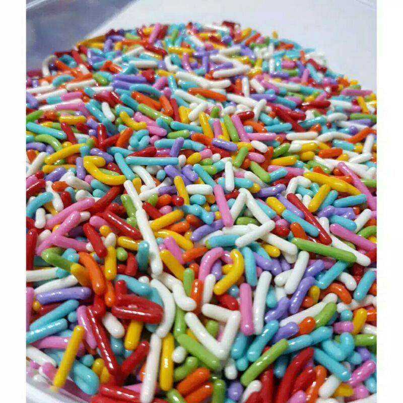 

Holden Meses/Meses warna warni rainbow 100gr