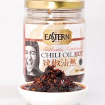 

Chili Oil Hot Original 200gr EASTERN/Sambal Pedas/Minyak Cabai Halal