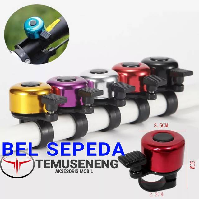 Bel Sepeda Kecil Ring Bell Sepeda Stainless Steel Nyaring Mtb Cycle Murah Bicyccle