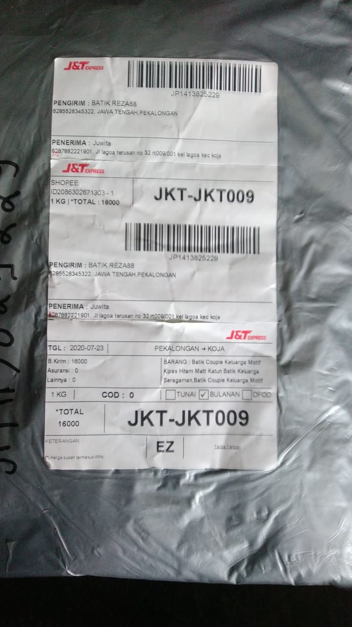 Batik Couple Keluarga Sania Ruffle Ori Ndoro Jowi Dnt Motif Kipas