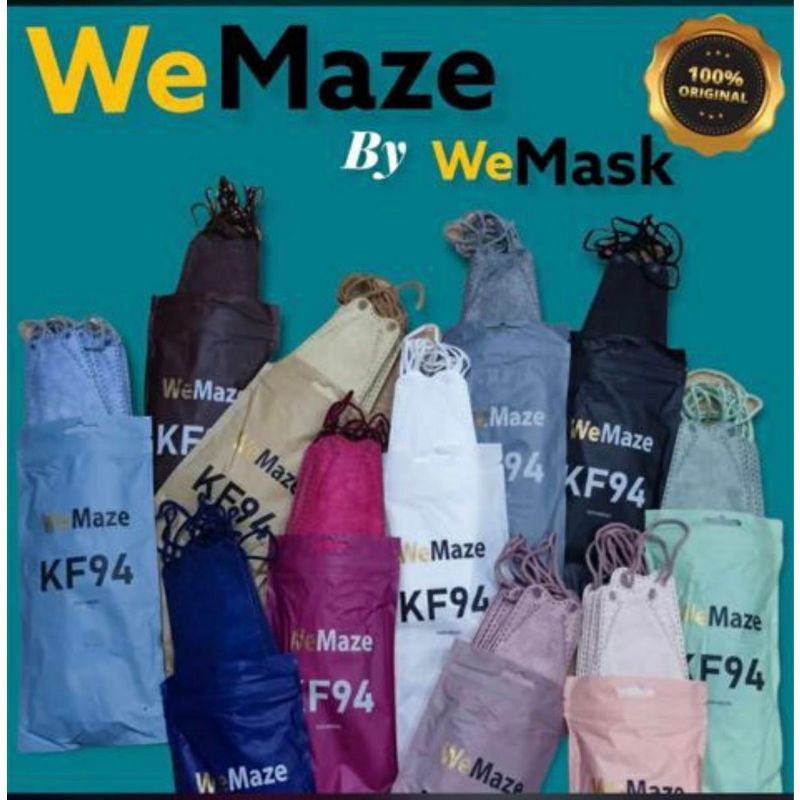 masker KF94 we mask isi 10pcs