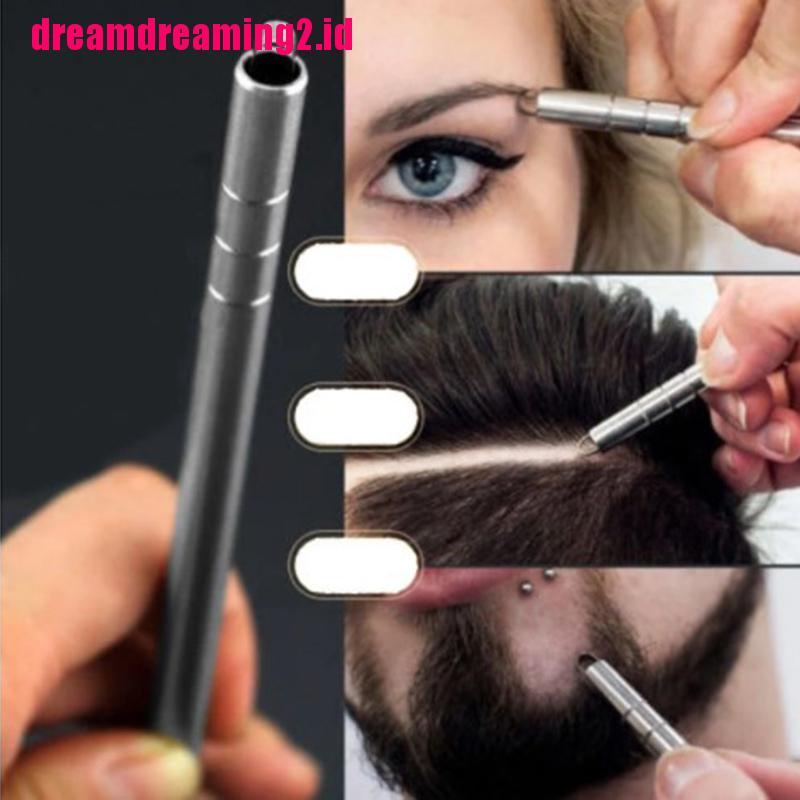 （✔✔❤1 Set Pen Ukir Rambut + 10Pcs Pisau
