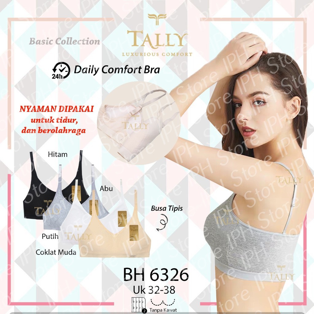 Bra / BH Tally 6326 (Bisa untuk Sport Bra)