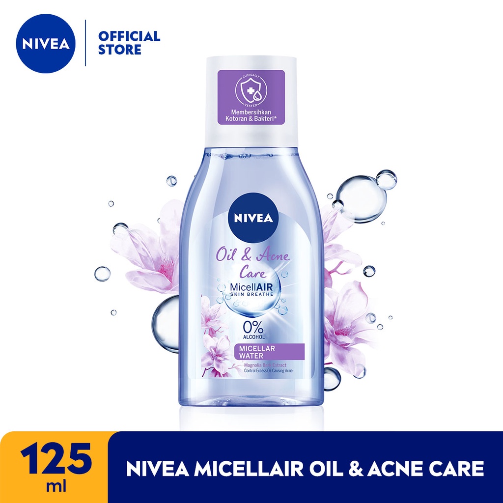 NIVEA MicellAir Oil & Acne Care 125mL Micellar Water