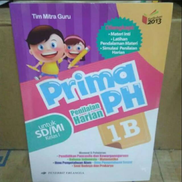 Buku penilaian harian/ prima ph untuk sd mi kelas 1B