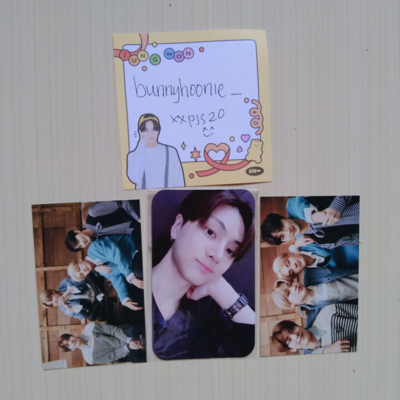 PHOTOCARD NP GLOBAL JAY BOOKED 7.7