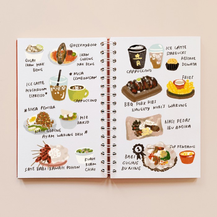 

Blanks / Buku Tulis Kosong / Agenda Polos / Sketchbook Bookpaper 095