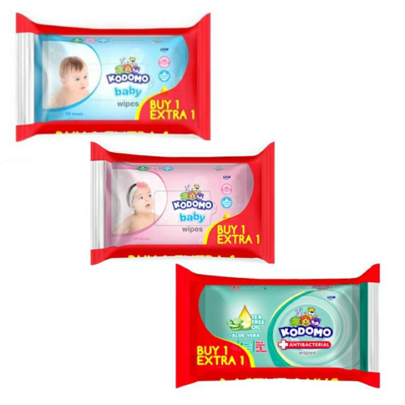 Kodomo Tisu basah bayi  Baby / Antibacterial wipes