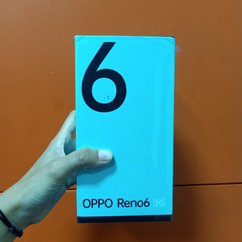 (SECOND) OPPO RENO 6 5G 8/128 FULL GARANSI RESMI OPPO SUPER LIKE NEW
