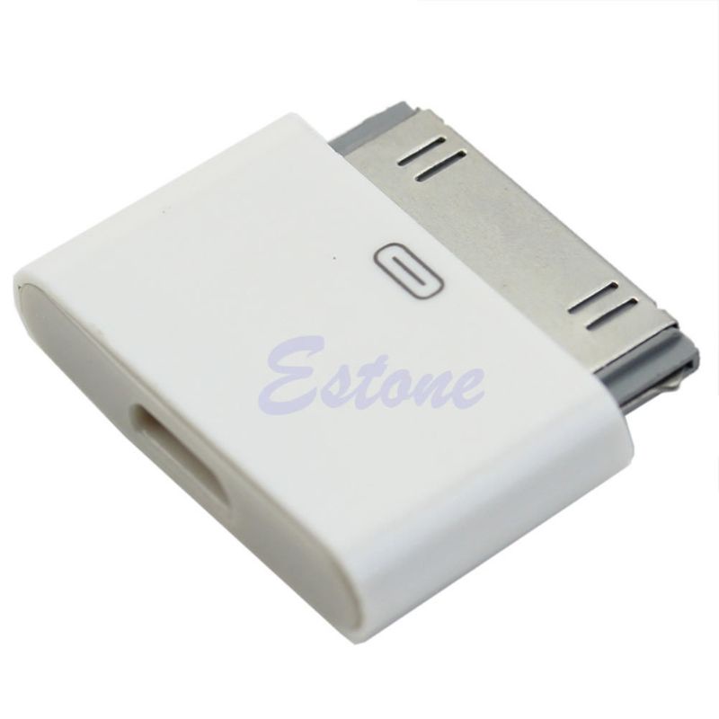 zzz 1Pc for iPhone 4 4S Micro USB Female To 30 Pin Male Data Charge Converter Adapter