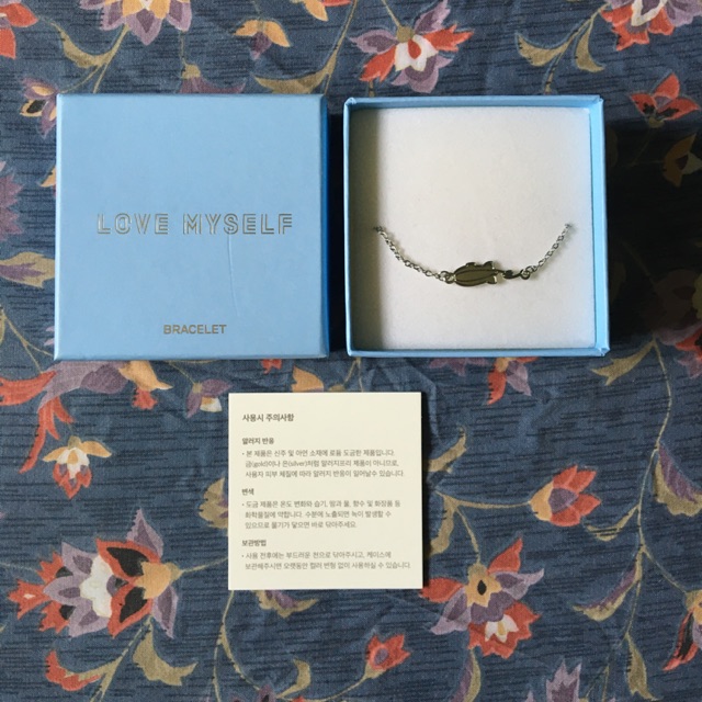 READY STOCK BRACELET BTS LOVE MYSELF MD