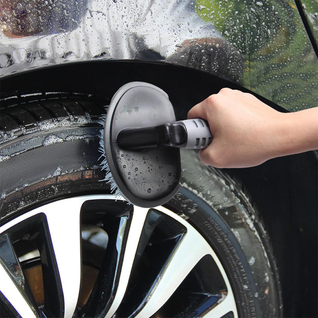 [COD] Car Tire Brush | Sikat Permbersih Velg Pelek Roda Ban Mobil &amp; Motor