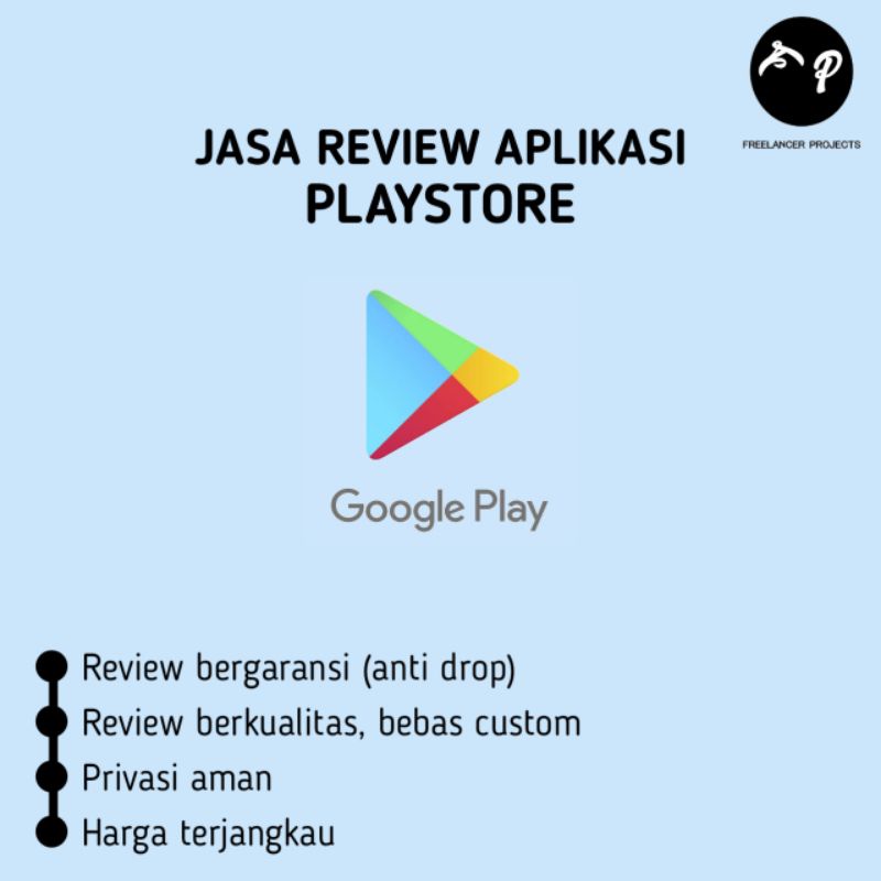 JASA REVIEW APLIKASI PLAYSTORE