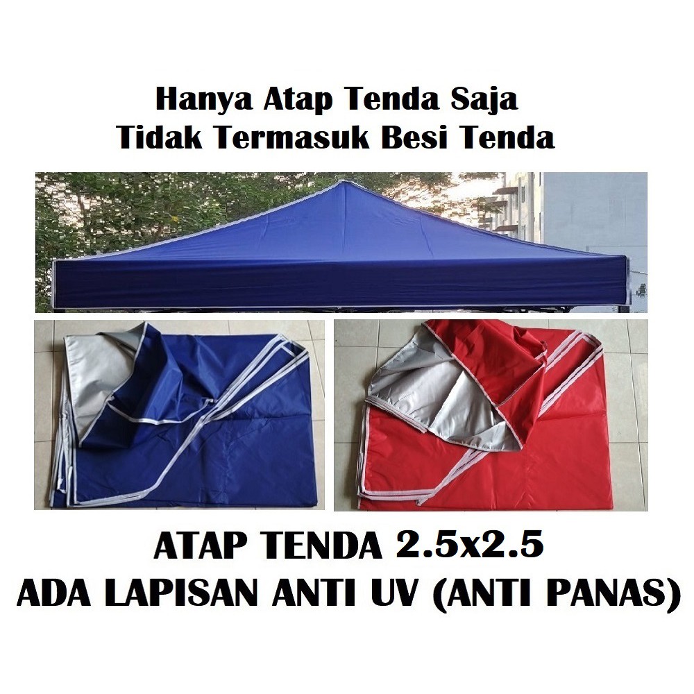 Terpal Atap Ukuran 2.5x2.5 Anti Panas