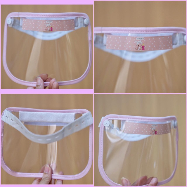 Face Shield Bayi / Pelindung Wajah Bayi / Face Shield Bayi 0-24 bulan