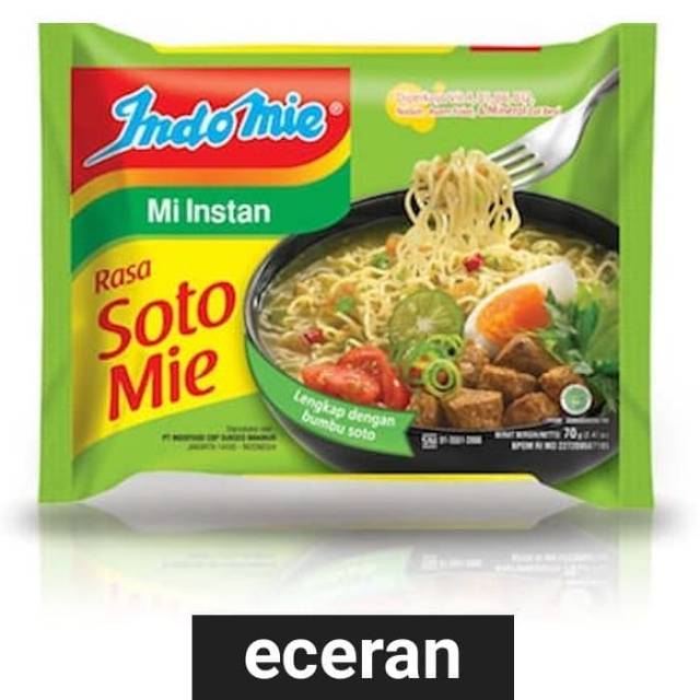 

Indomie Rasa Soto Mie 75gr