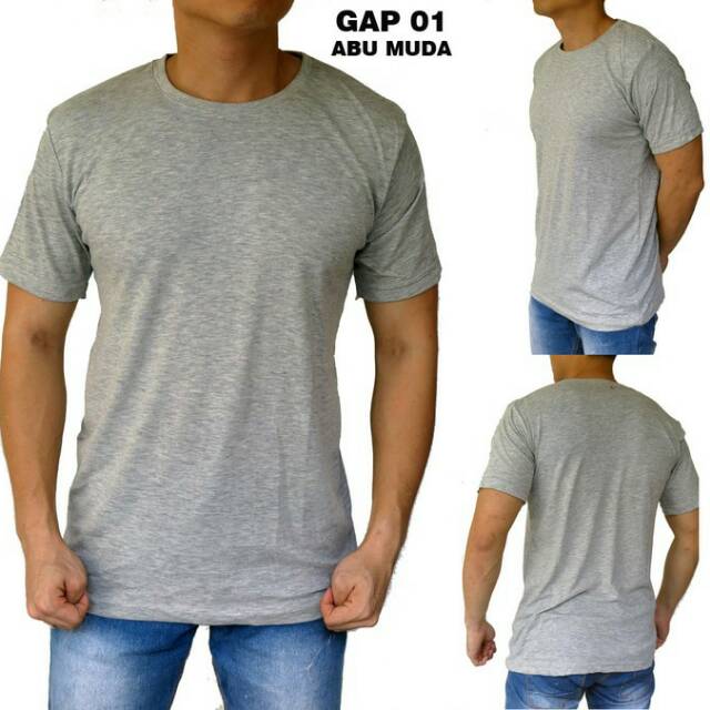 Kaos oblong / kaos polos / kaos polos katun / kaos cowok / kaos oblong polos