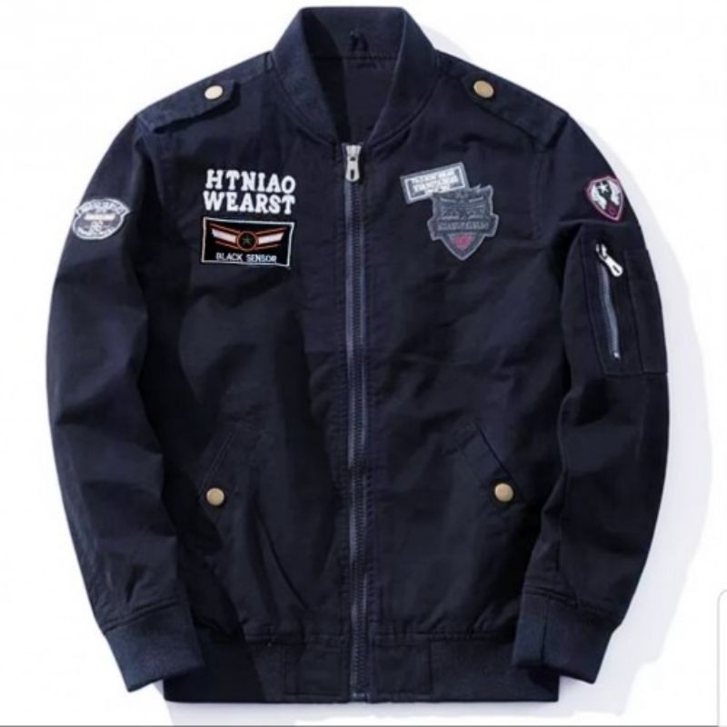 JAKET BOMBER ARAGON JAKET BOMBER PRIA JAKET BOMBER KANVAS JAKET
