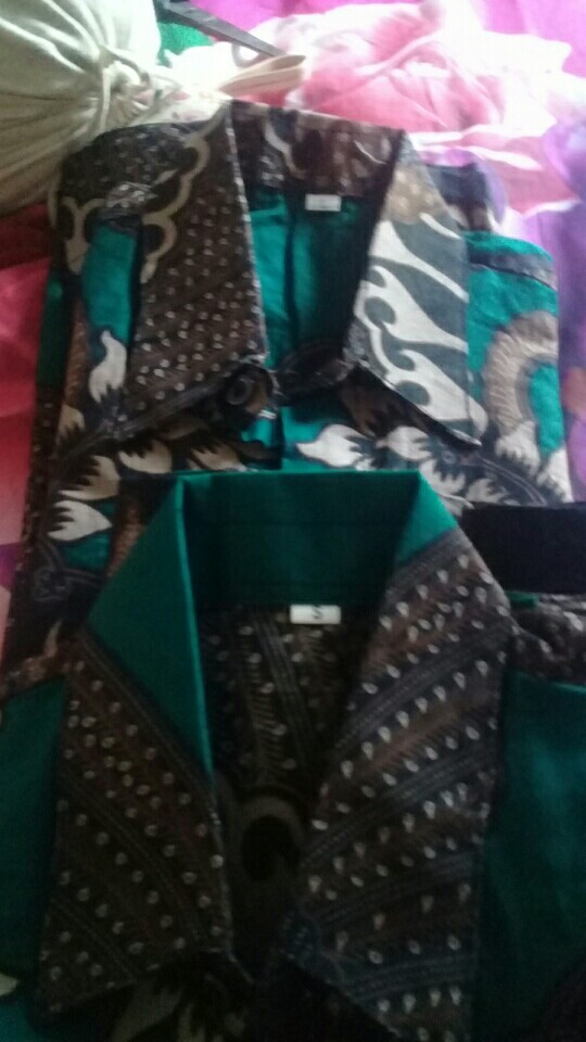 Kemeja Batik Lengan Panjang Anak Cowok Baju Batik Anak Cowok Batik Anak Laki Laki Size S M L Xl