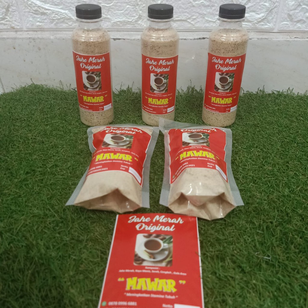 

Jahe Merah Original Paket D