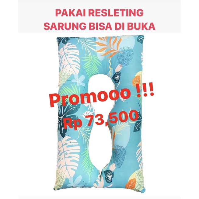 [COD] BANTAL HAMIL DAN MENYUSUI PAKAI RESLETING / MATERNITY PILLOW