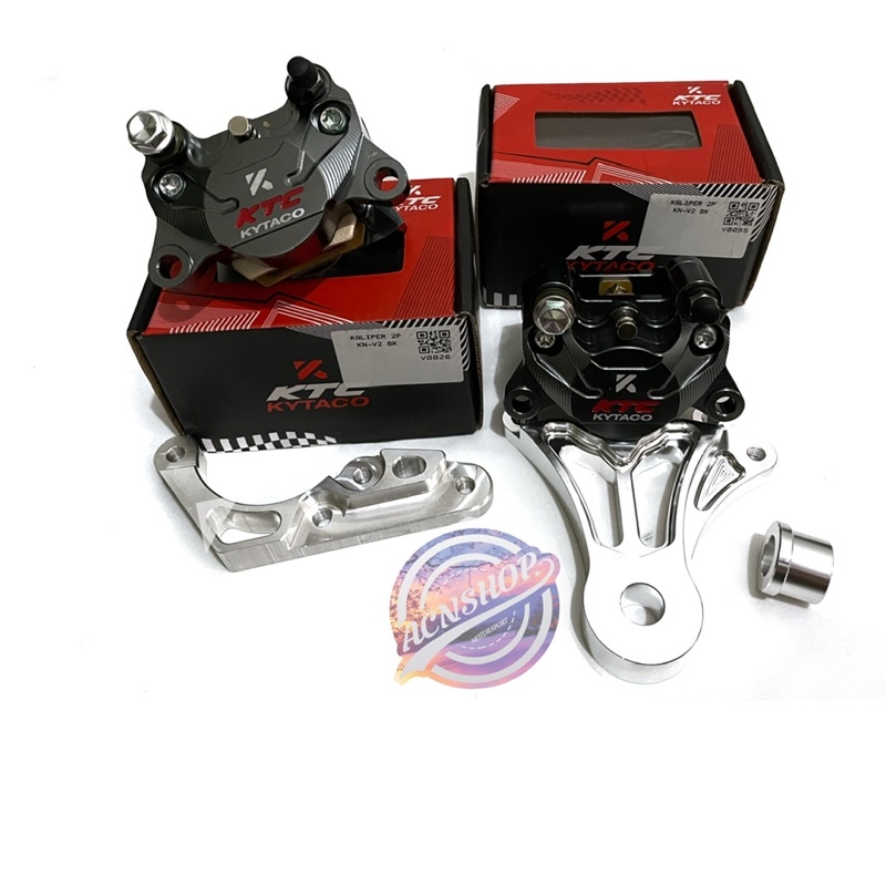 Kaliper Set Ktc Kytaco Depan Belakang Satria Fu Ninja 150 R Dan Ninja 150 Rr KN-V2