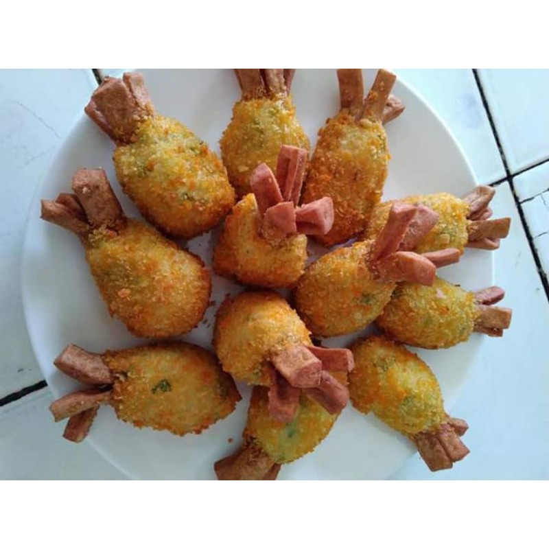 

Gurita kentang goreng
