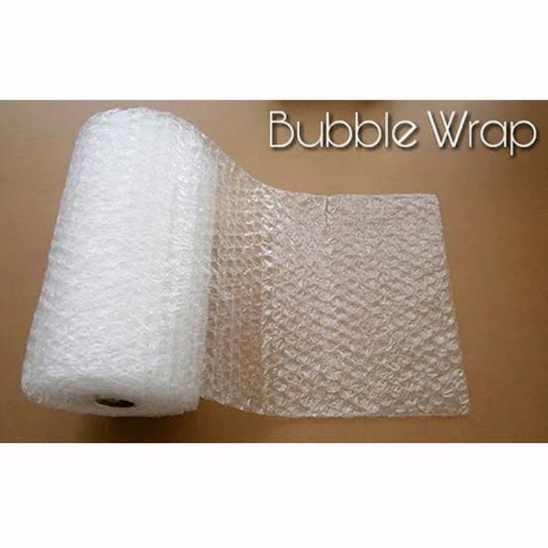 

tambahan buble wrap untuk packing