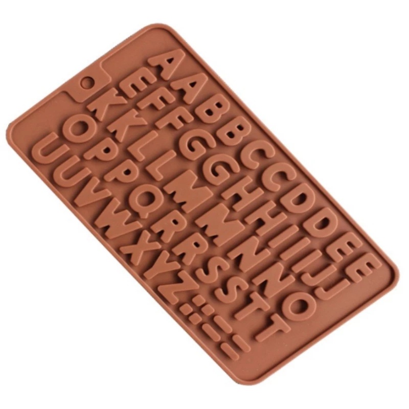 [Silicone Alphanumeric Chocolate Mold] [Confectionery &amp; Biscuits  Making Molds] [Wedding, Parties and DIY Handmade Baking Tools] [Cake Decoration]