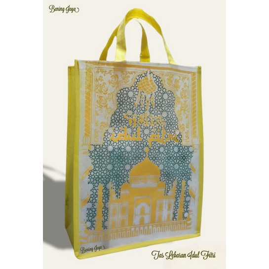 

Tas Pita Kotak Parcel Lebaran Idul Fitri Sablon 2 Sisi Warna Kuning