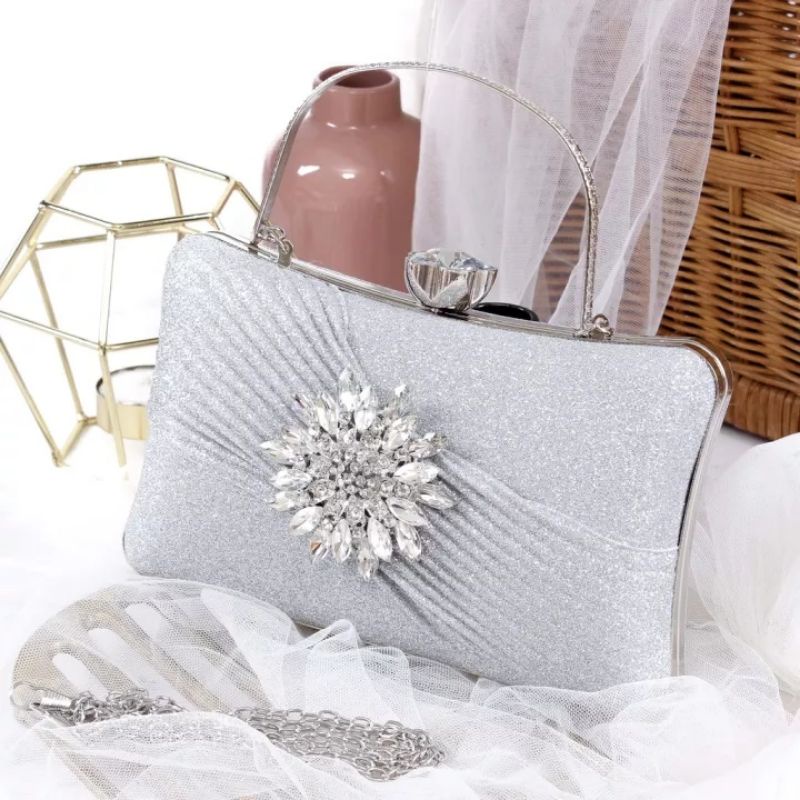 TAS PESTA KONDANGAN WANITA DOMPET CLUTCH HANDBAG HAND BAG SHOULDER TENTENG JINJING TALI RANTAI WANITA CEWEK CEWE PEREMPUAN FASHION BATAM BRANDED MURAH PREMIUM TERBARU KEKINIAN MEWAH ELEGAN 2024 MAC 67 BERKUALITAS BAGUS CANTIK KEREN IMPORT KEKINIAN 2024