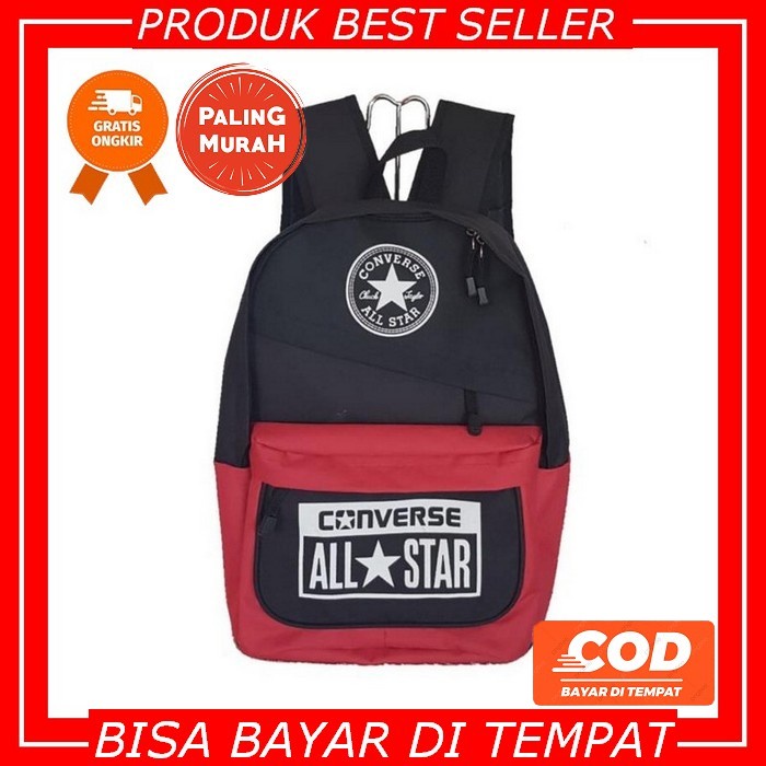 (Bisa Cod) Tas Ransel Laptop Pria Wanita Tas Sekolah Tas Punggung Backpack Pria Wanita Kuliah Kerja 