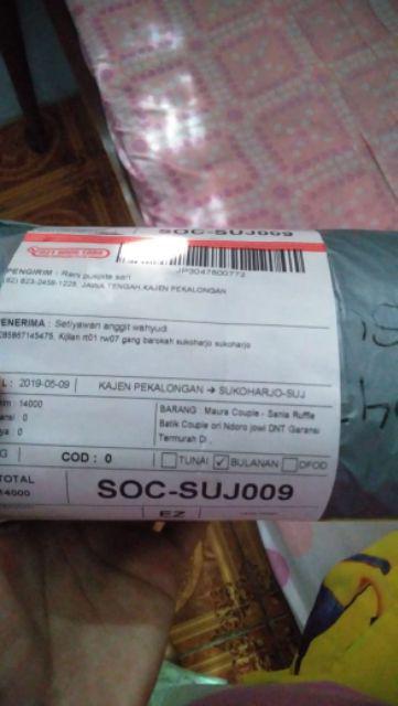 Maura Couple - Sania Ruffle Batik Couple Ori Ndoro Jowi Dnt Garansi Termurah Di Shopee