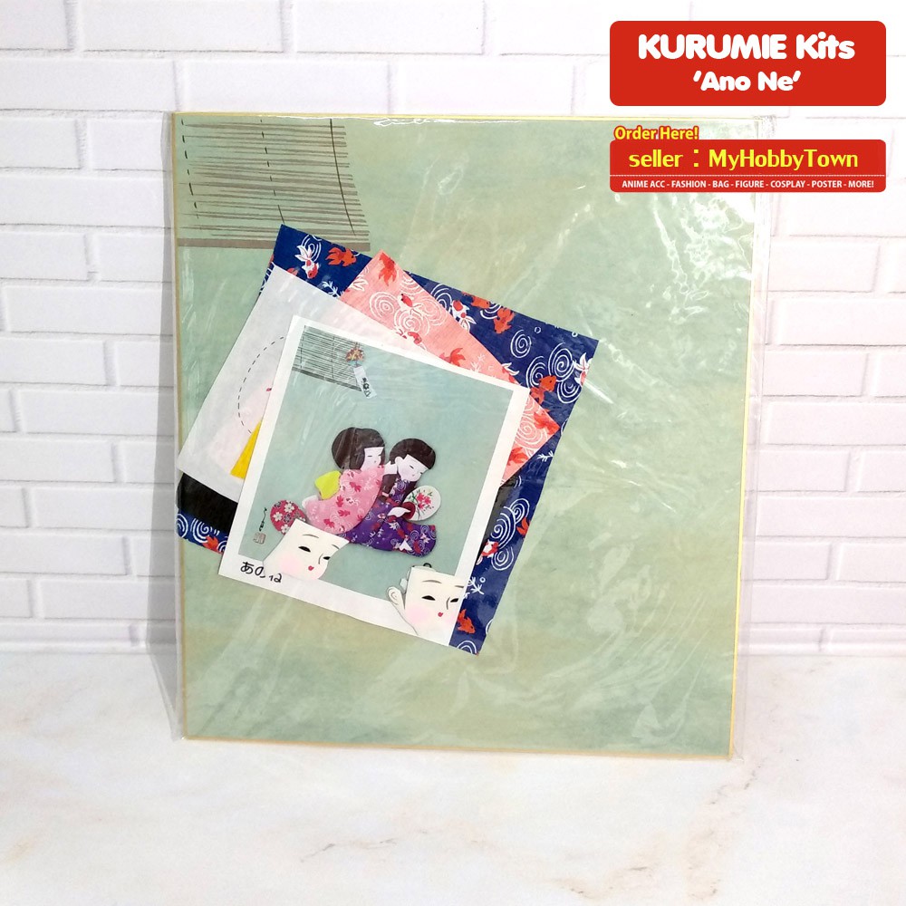 Kurumie Kit : Anone DIY Craft Kertas Washi