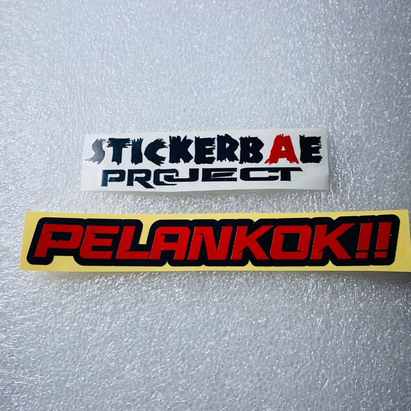 Stiker motor pelankok cuting stiker variasi stickerr