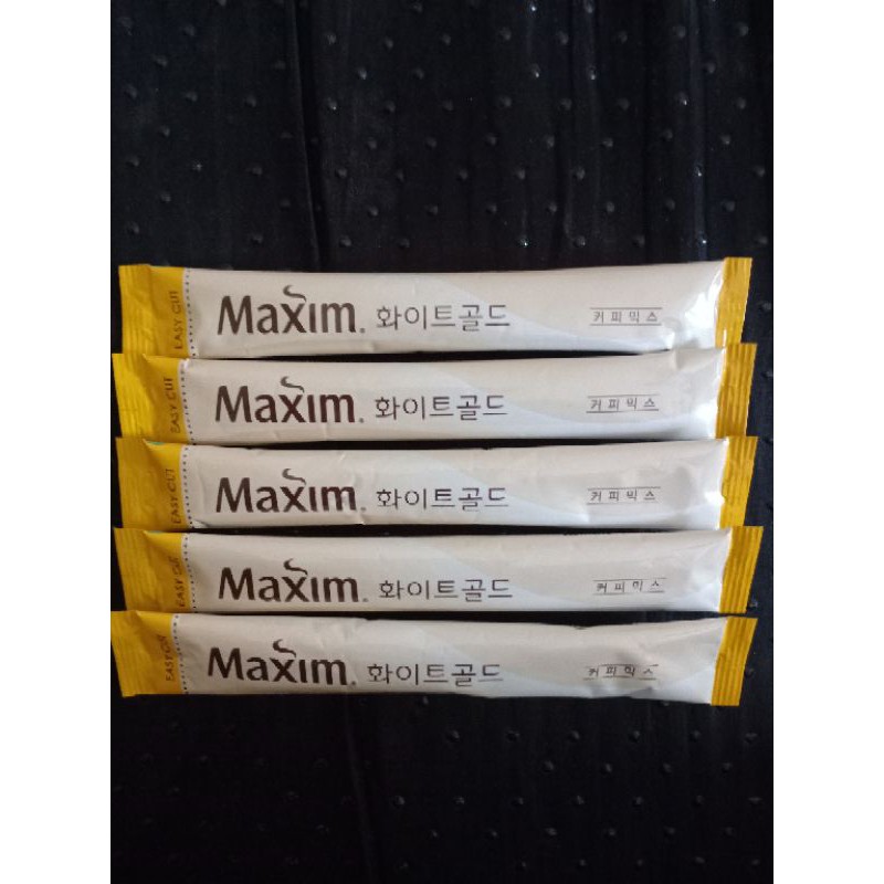 

maxim white gold coffee (korean kopi)