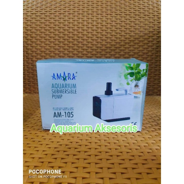 AMARA AM-105 - Power Head - Pompa Celup AM 105 - 36 watt - 3000 L/H