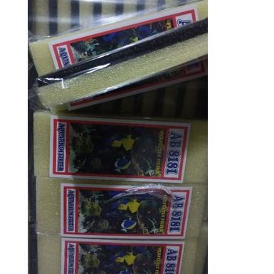 2.2 SALE  PROMO MURAH 2 LAPIS KAPAS BIO FOAM HITAM BISA DI CUCI TEBAL MEDIA FILTER BIOFOAM BUSA AQUA