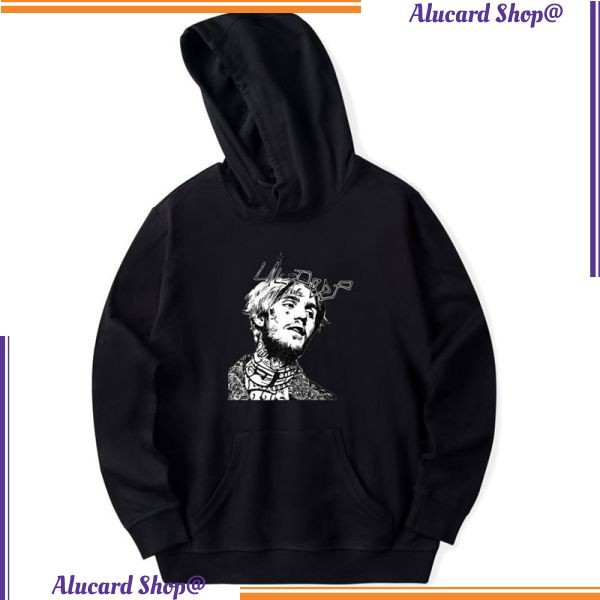 Asli Import Newest Lil Peep R.I.P Lil Peep LOVE Men/Women Pocket Hoodies Love Hood Lil. Peep
