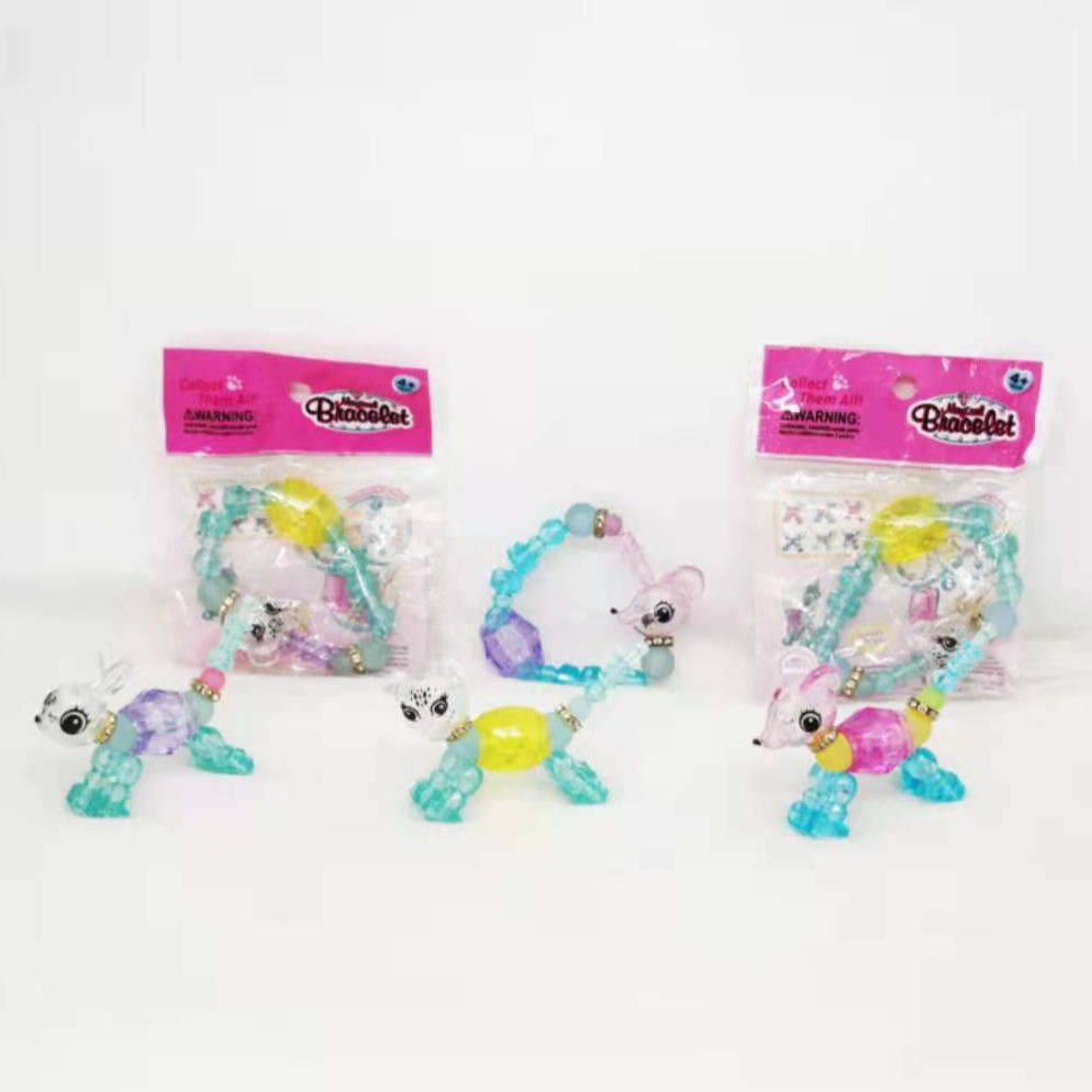 Mainan Gelang Magic Gelang Pets Murah/MAGICAL TWISTY PETZ BRACELET Twisty Pets Funny Creative DIY Animal Magic Tricks MAINAN GELANG