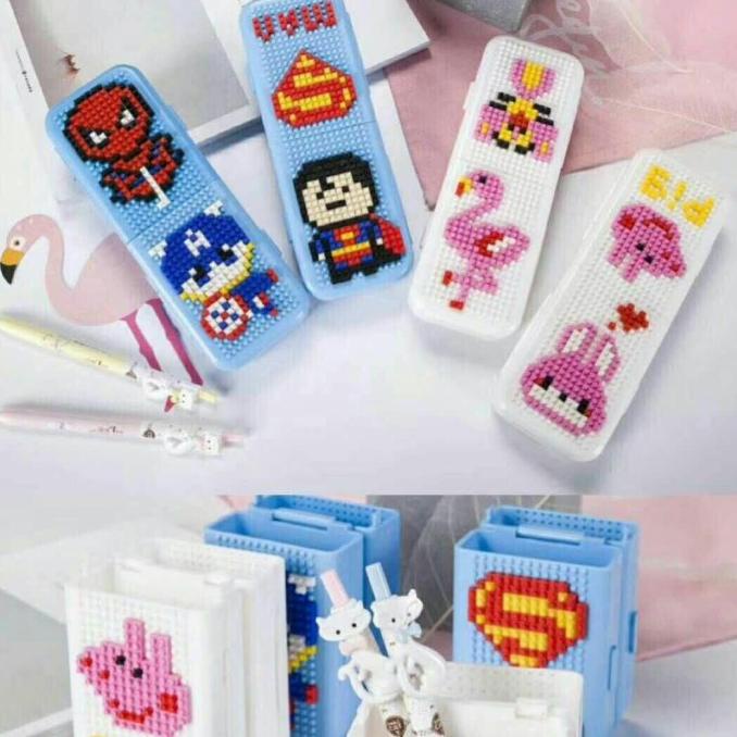 

NEW Kotak Pensil LEGO / Multi fungsi bisa dilipat jadi Tempat pen