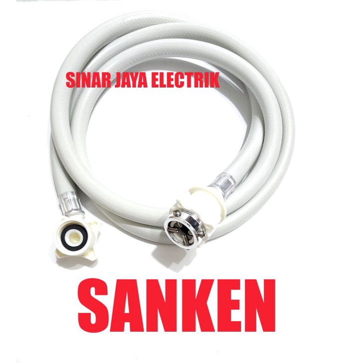SELANG WATER INLET MESIN CUCI SANKEN 1 TABUNG
