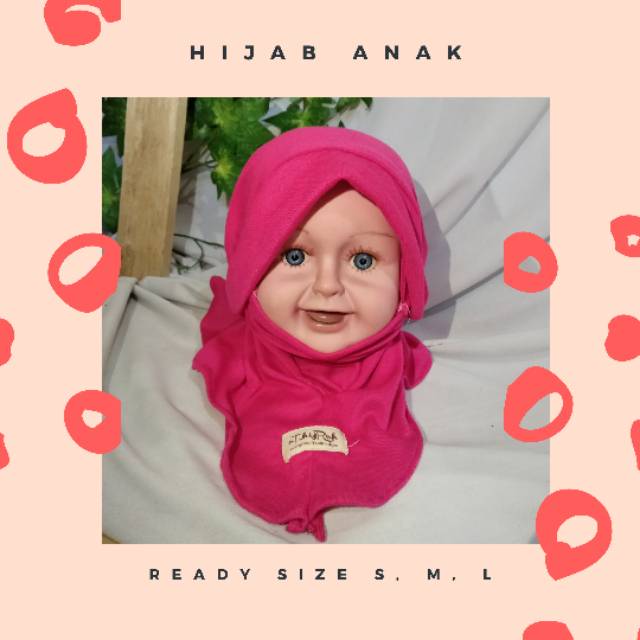 Hijab anak masker