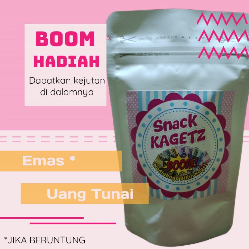 

Snack berhadiah uang dan emas / snack viral / snack jaman now tanpa zonk