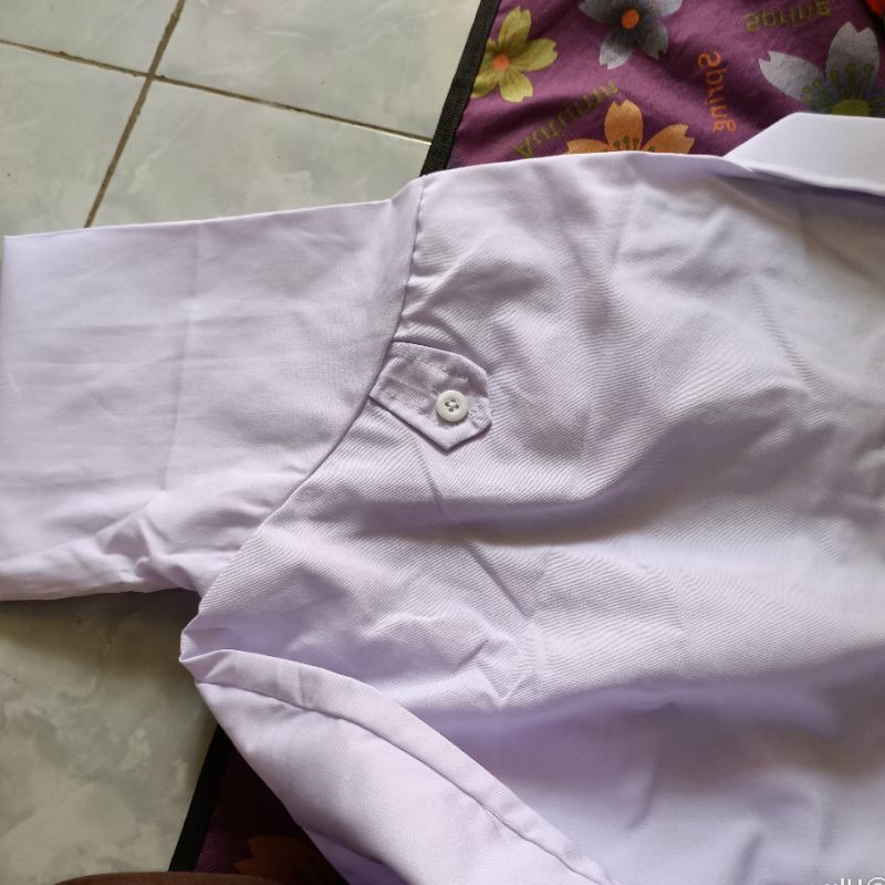 Baju Putih Pria PDH Lengan Pendek