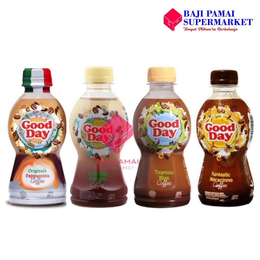 

Good Day Coffee Kemasan Botol 250 ml