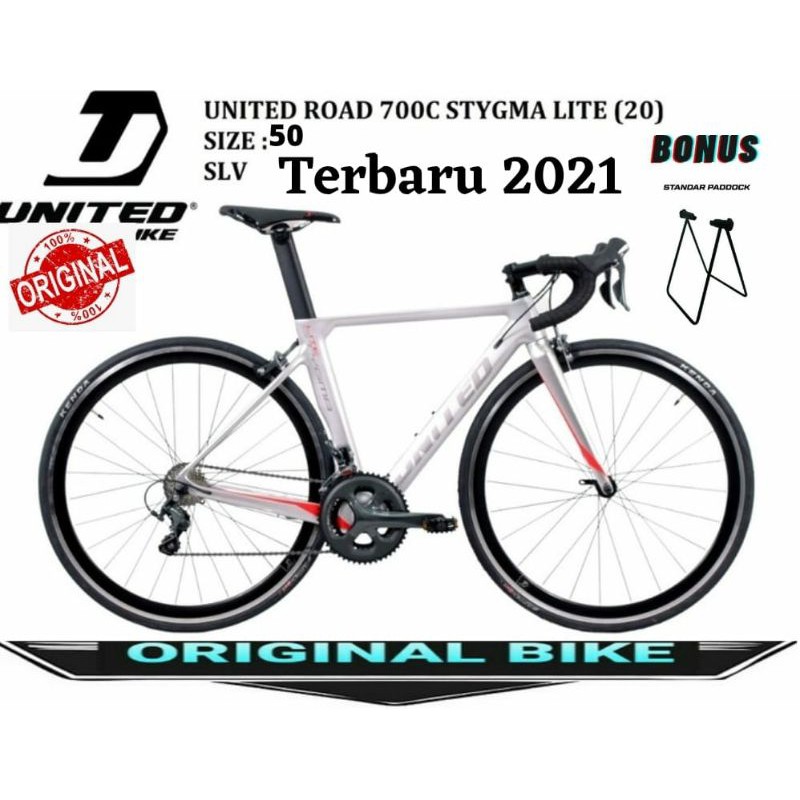SEPEDA ROADBIKE UNITED STYGMA LITE 700C